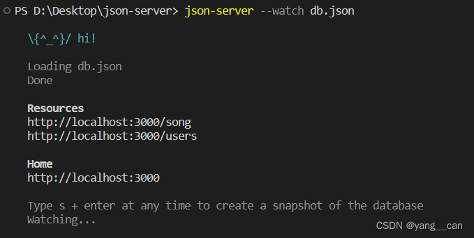json-server使用_json-server --watch-CSDN博客