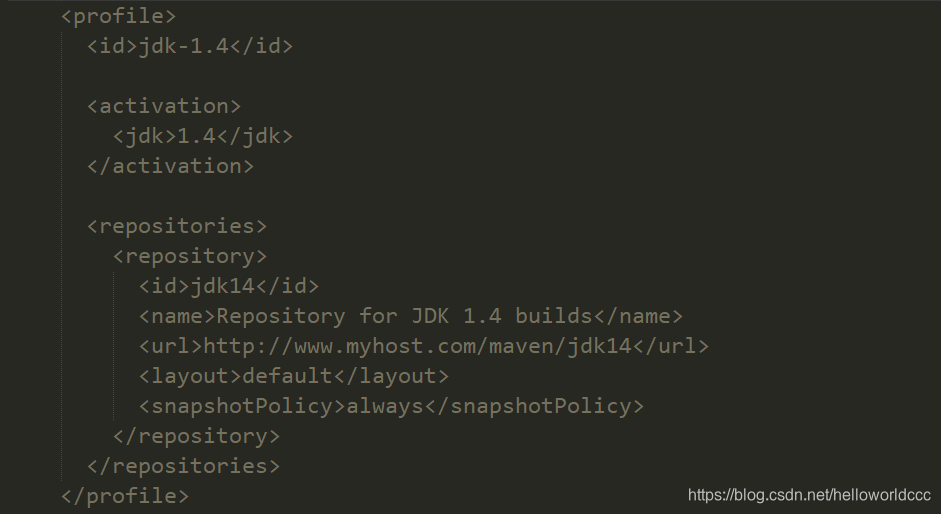maven的默认jdk版本