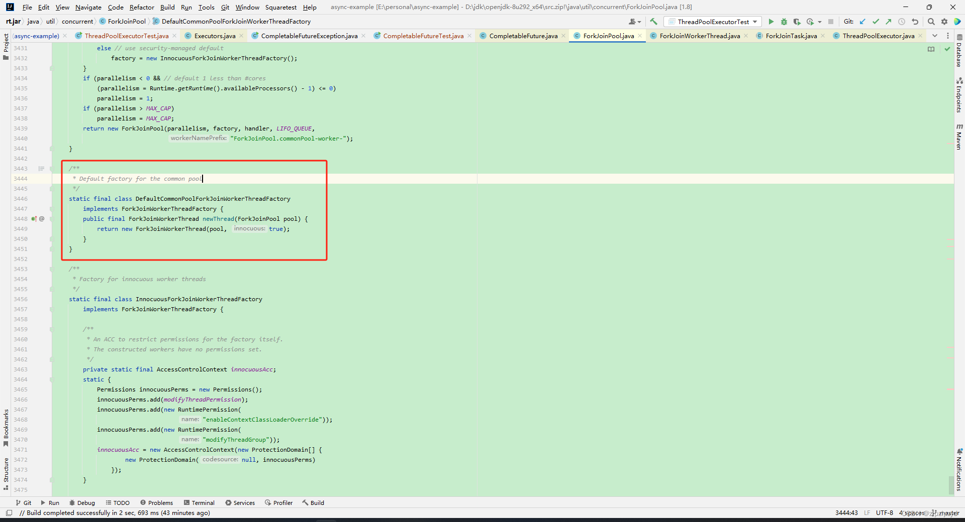 java并发编程 守护线程 用户线程 main ThreadPoolExecutor CompletableFuture ...