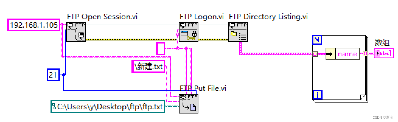 LabVIEW通讯-FTP_ftp服务器不允许匿名登录,或者不接受该电子邮件地址-CSDN博客
