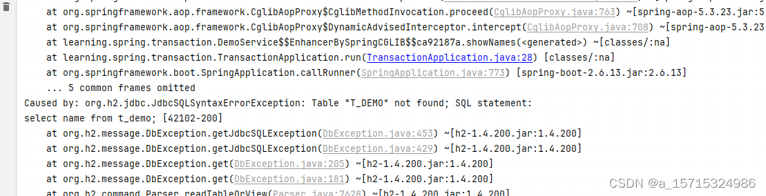 idea配置h2数据库后，无法执行sql语句（schema.sql）_org.h2