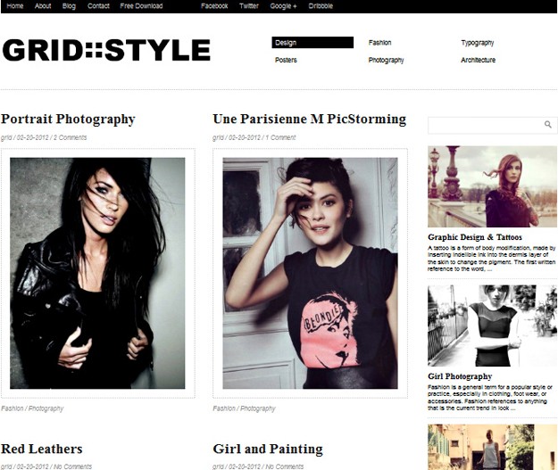 grid-style-theme