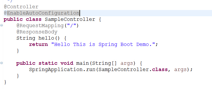 spring boot