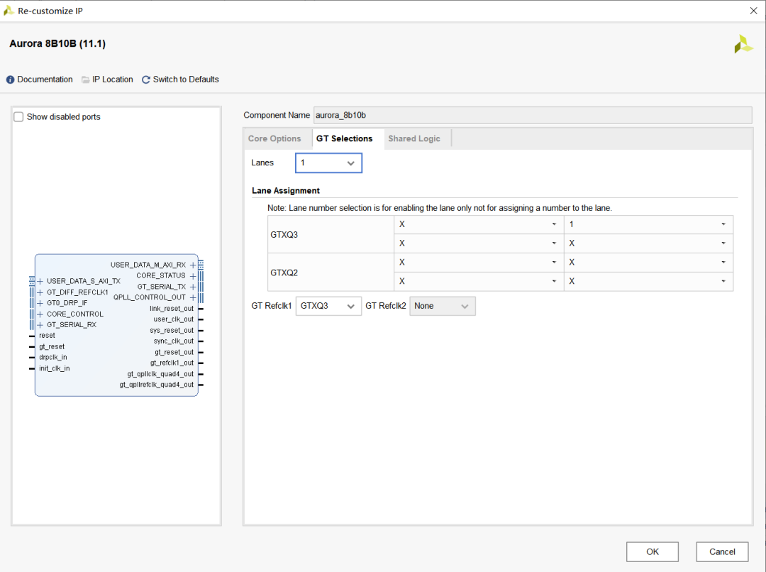Aurora 8B/10B光口通信_vivado 光口aurora-CSDN博客