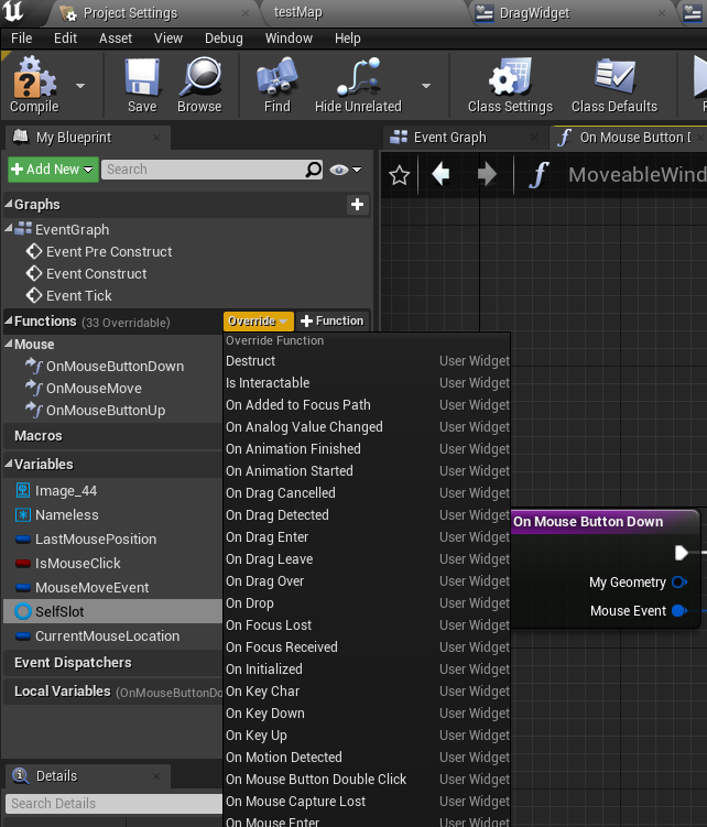 UE4运行时鼠标拖动UI_ue4实现鼠标拖拽ui-CSDN博客