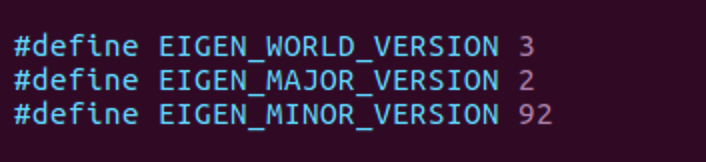 SLAM-eigen-version