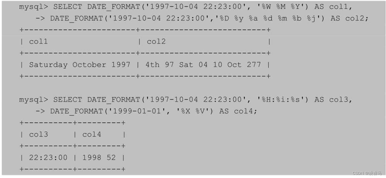 Mysql函数-日期和时间函数_mysql获取年份函数-CSDN博客
