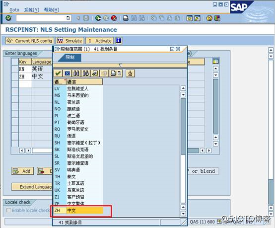 SAP ABAP系统安装中文补丁