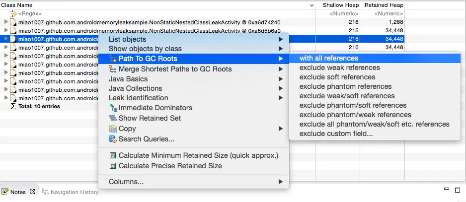 GC root