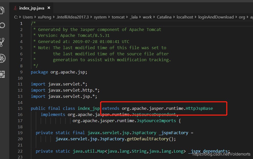 index_jsp.java源代码