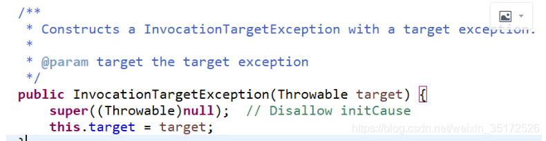 【bug记录】Constructs a InvocationTargetException with a target exception ...