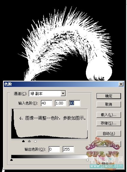 Photoshop通道结合图层模式抠狗尾巴草 