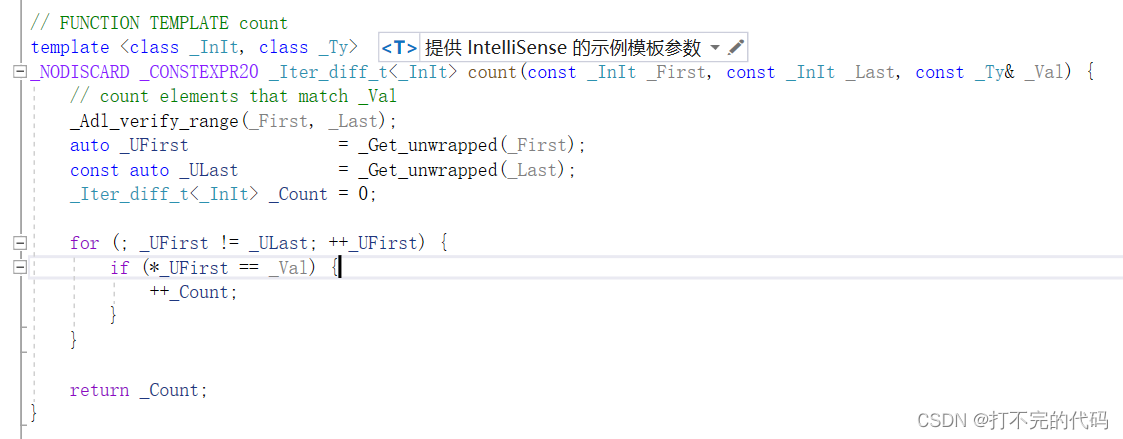 C++模板库count使用方法_c语言count文件库-CSDN博客