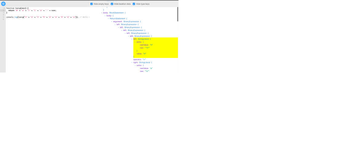 可以看到原来的部分现在变成了有嵌套的