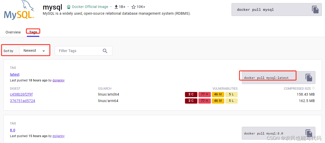 Docker 部署 MySQL_docker部署mysql-CSDN博客
