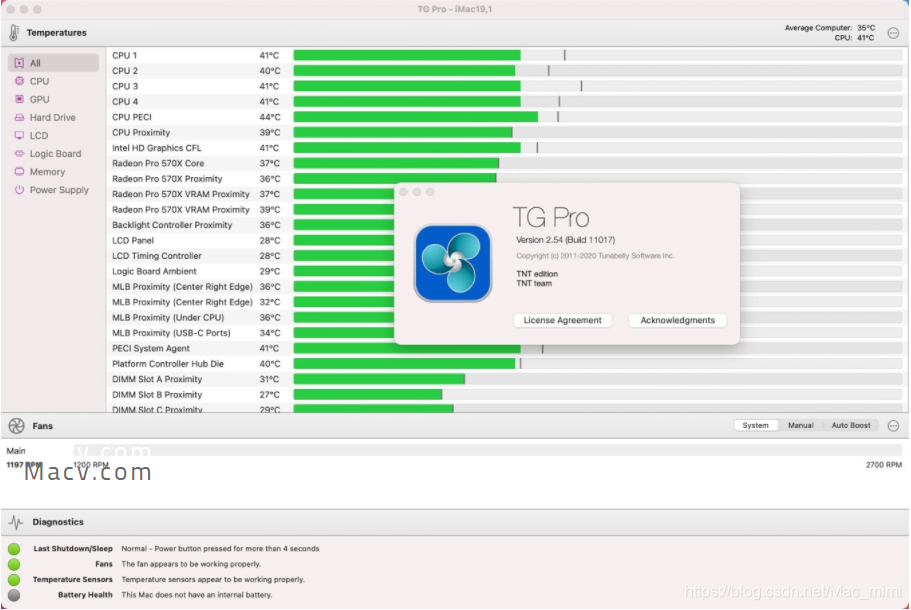 TG是什么盘TG Pro for mac(Mac硬件温度检测工具)-上海聚慕医疗器械有限公司