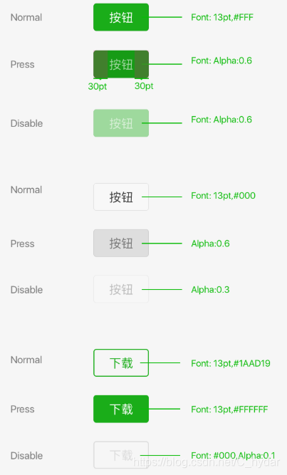小按钮