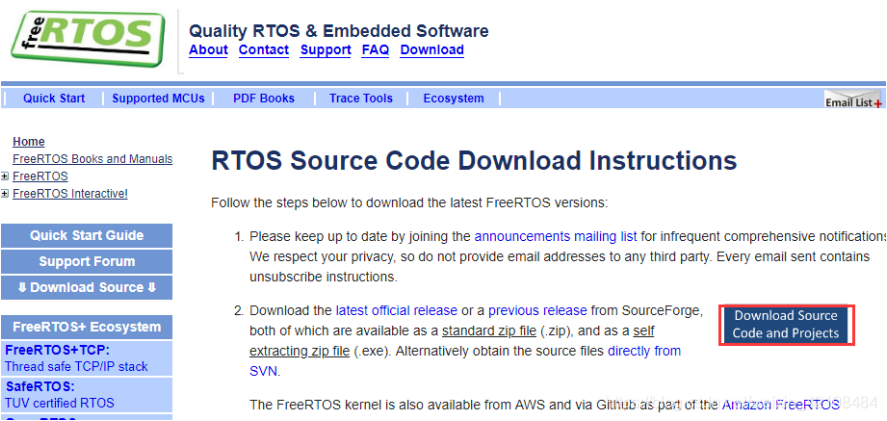 Freertos Source Code 1、FreeRTOS及源码下载/介绍_freertos源码下载-CSDN博客