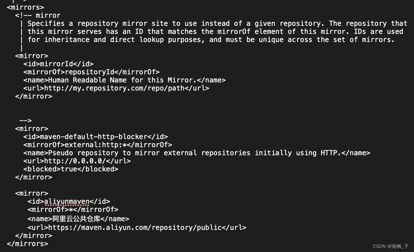 【Maven 】Some problems were encountered while building the effective ...