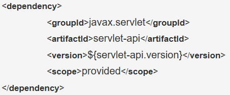 javax.servletservlet-api${servlet-api.version}provided