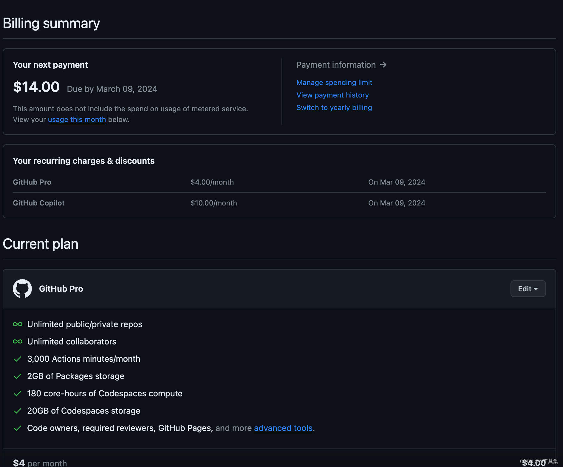 怎么取消GitHub Copilot 每月节省14美元