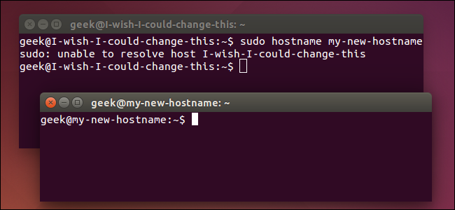 change-hostname-immediately-on-ubuntu