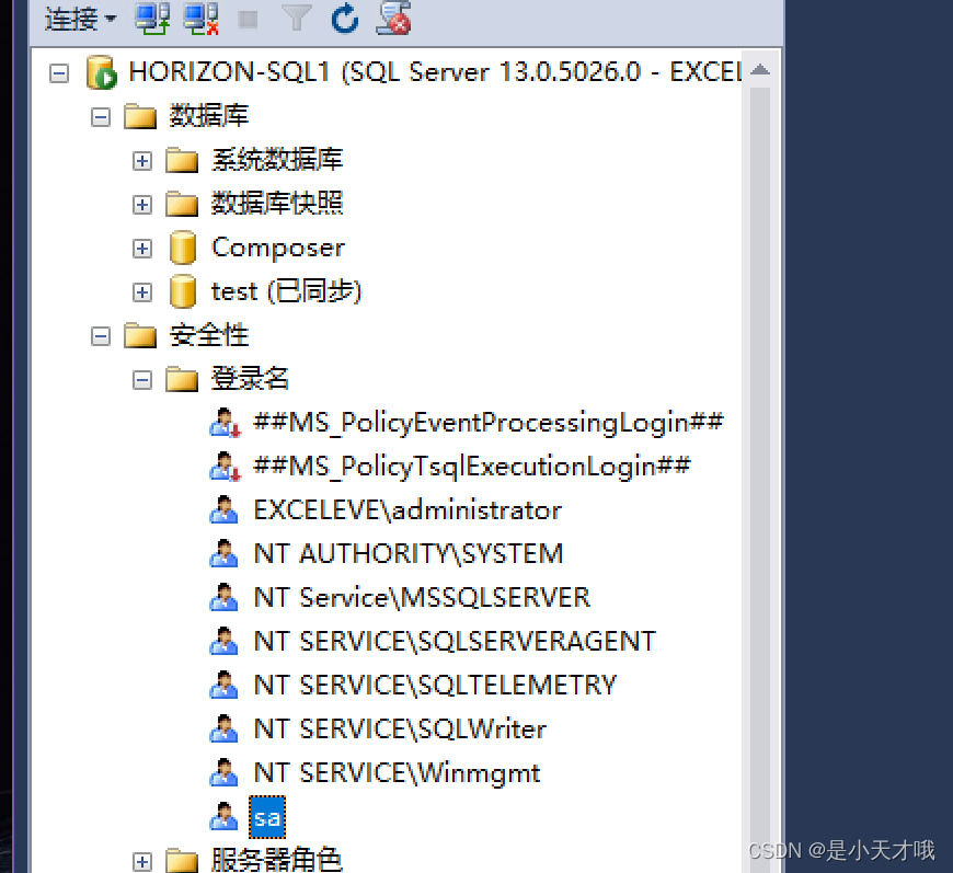 [28000][Microsoft][SQL server native client 10.0][SQL server]用户‘sa’登录失败 ...