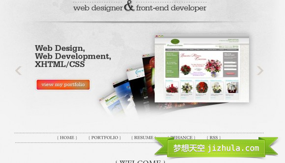 15个使用 CSS3 制作的漂亮作品集网站案例