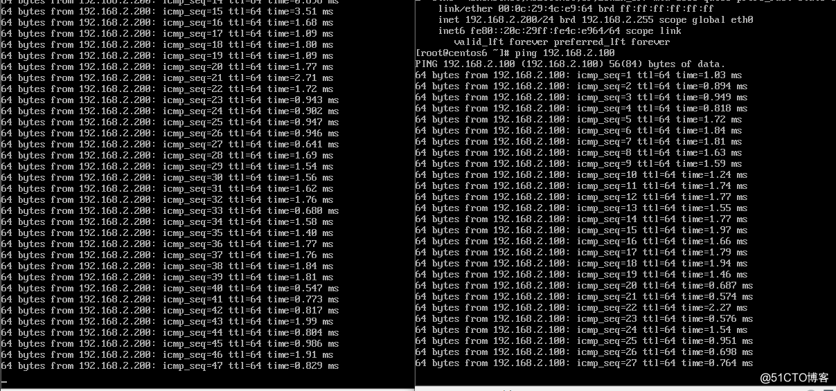 linux简单的网桥实验