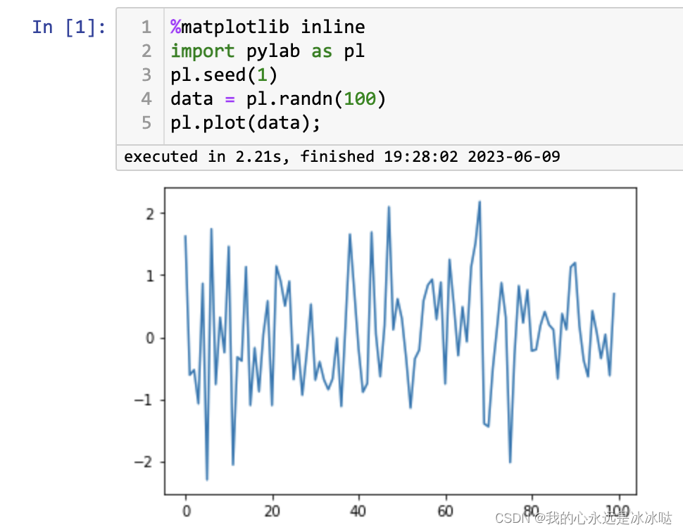 jupyter notebook config设置_%matplotlib inline import pylab as pi pl.seed ...