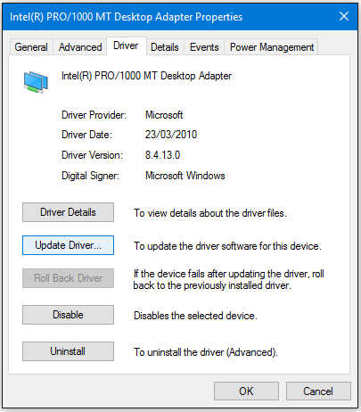NIC_Performance_UpdateDriver