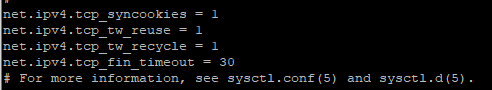 sysctl.conf文件