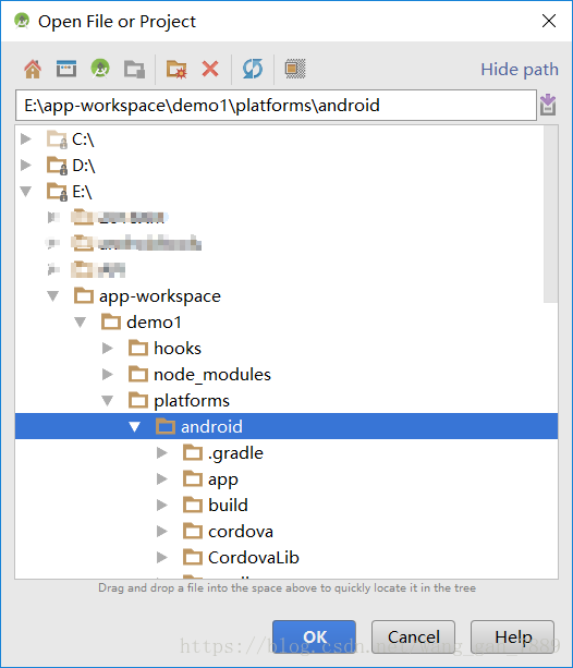 导入Android studio