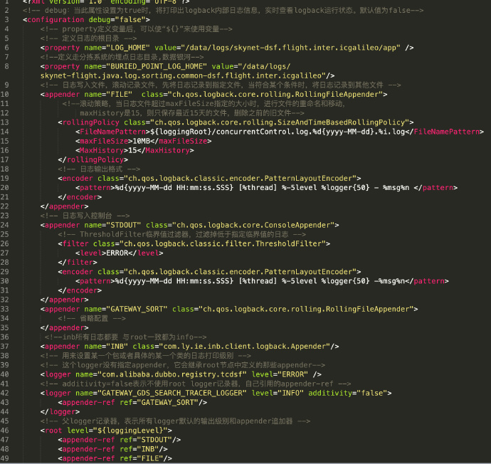 日志框架与logback配置 日志框架与logback配置