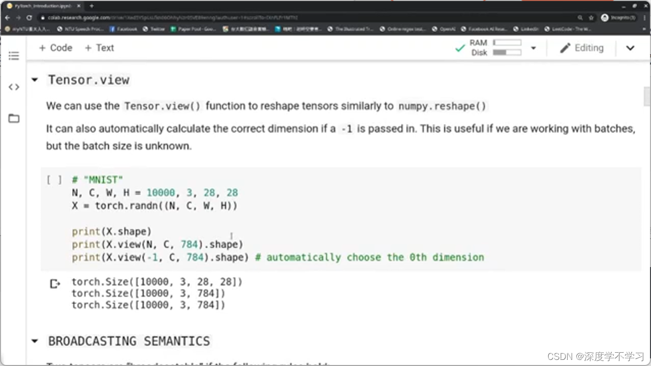 Pytorch tutorial-CSDN博客