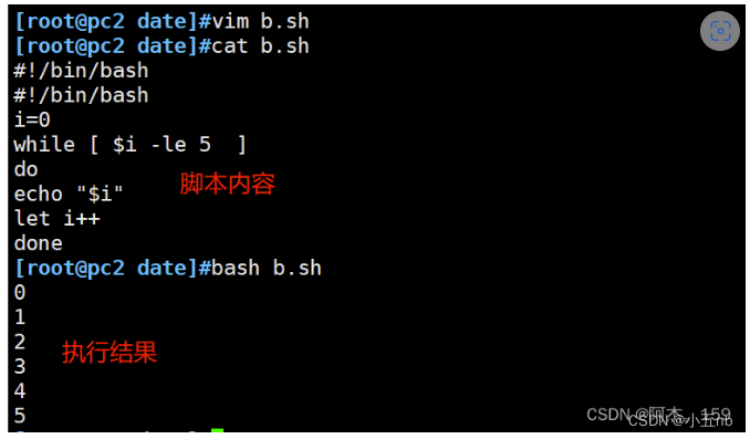 Linux系统shell脚本第三章:for、while循环及脚本实操_linux for循环执行命令-CSDN博客