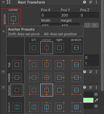 图9:锚点的快捷设置
