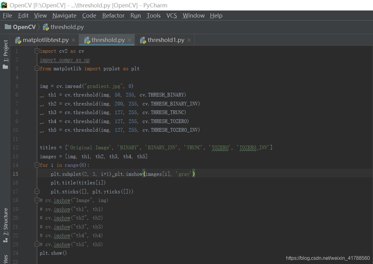 OpenCV笔记14：在OpenCV中使用matplotlib_opencvmatplotlib-CSDN博客