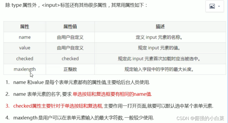 HTML5中的表单控件详解-CSDN博客
