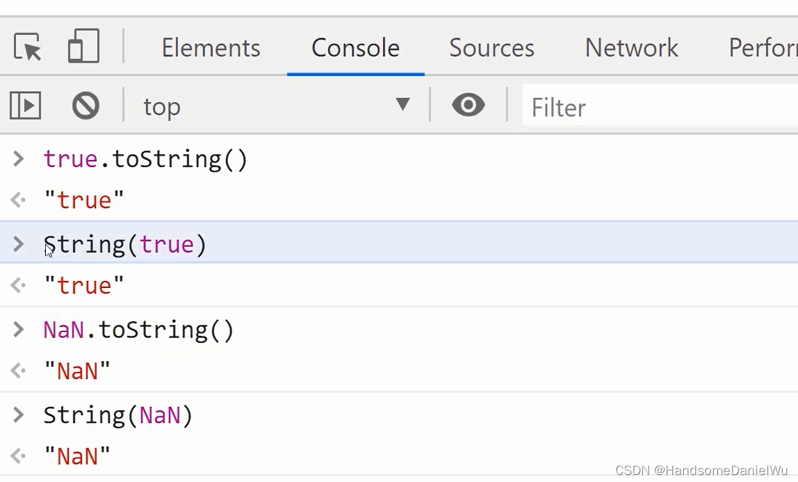 JS Boolean Undefined Null typeof 类型转换 number() parseInt() parseFloat ...