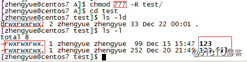 Linux中权限命令之chmod