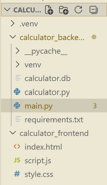 First Assignment: A Front-End and Back-End Separated Calculator-CSDN社区