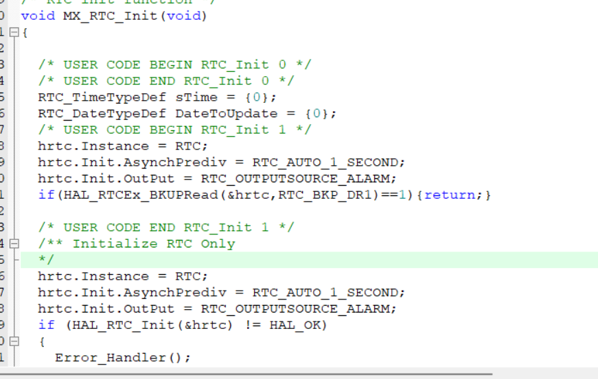 stm32-RTC实时时钟详解（掉电自动走时，含代码）_stm32 rtc