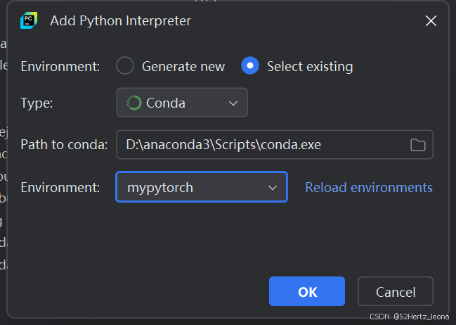 在pycharm2024.3.1中配置anaconda3-2024-06环境