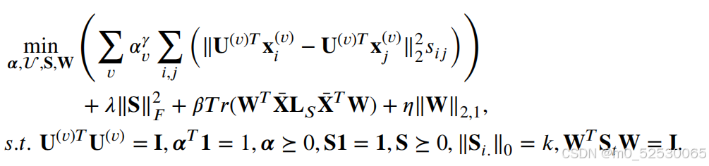 Joint Multi-view Unsupervised Feature Selection and Graph Learning【2023 ...