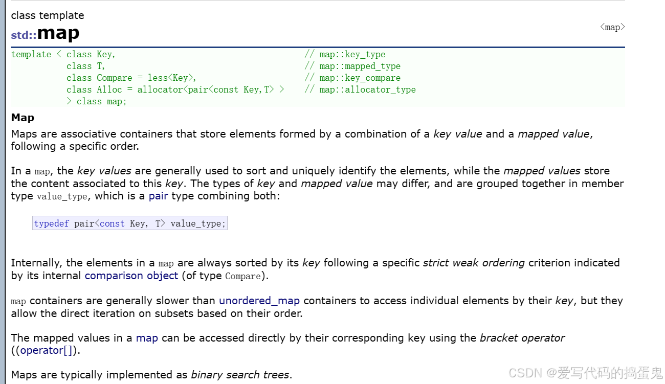 【C++进阶】map和set容器的使用用法（万字总结超详细）_map的pushback和instert-CSDN博客