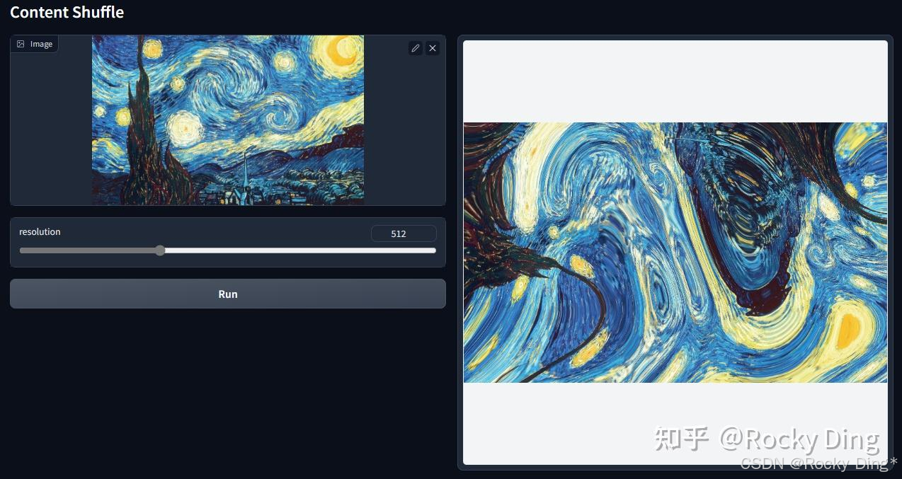 ControlNet 1.1 Shuffle的控制生成效果
