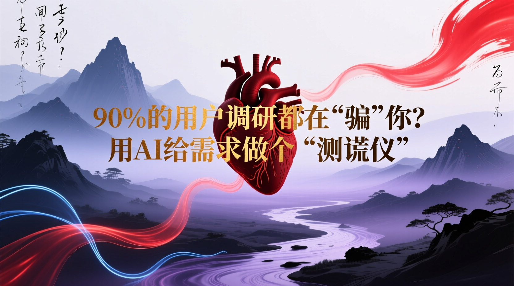 90%的用户调研都在"骗"你？用AI给需求做个"测谎仪"