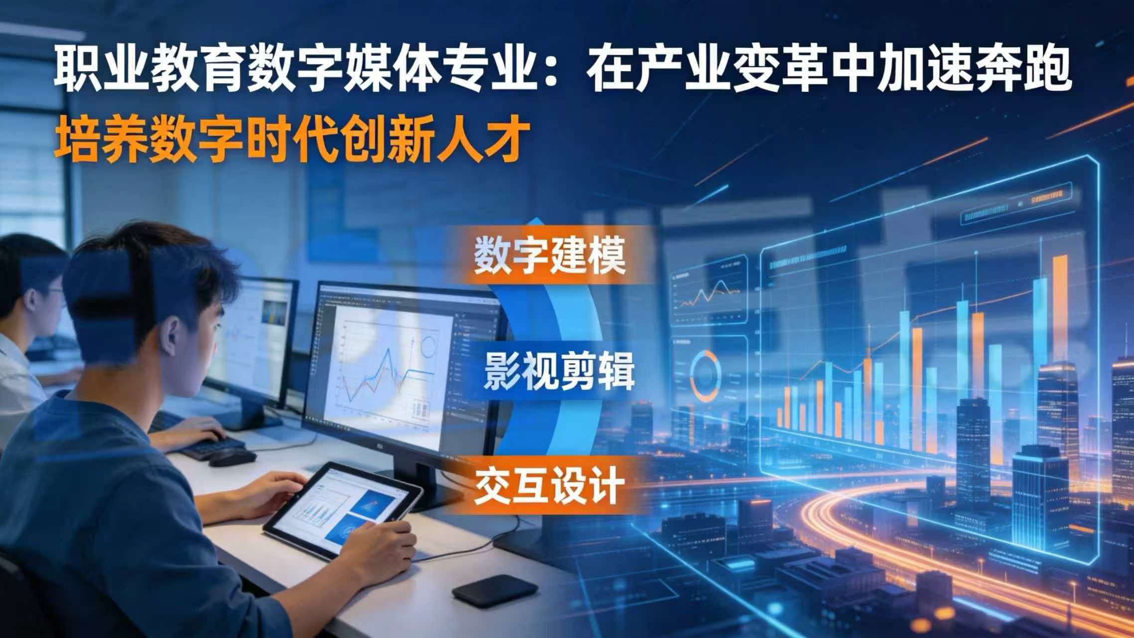 职业教育数字媒体专业:在产业变革中加速奔跑