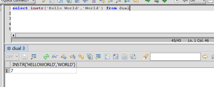 Oracle函数instr()_oracle instr-CSDN博客